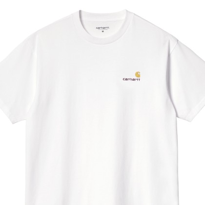Carhartt Wip T-shirt American Script White