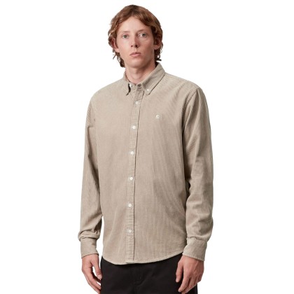 Carhartt Wip Camisa Madison Cord Shirt Wall Wall
