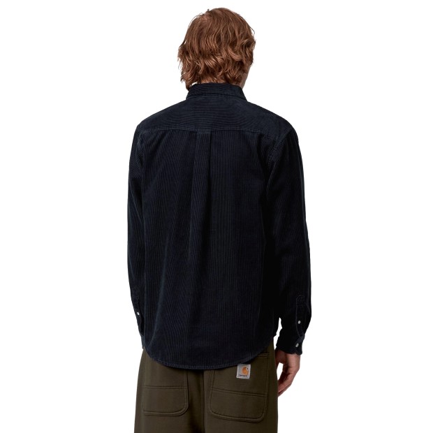 Carhartt Wip Camisa Madison Cord Shirt Dark Navy Dark Navy