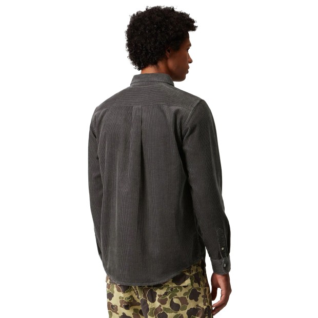 Carhartt Wip Camisa Madison Cord Shirt Graphite Graphite