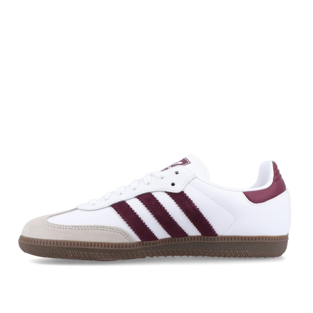 adidas Originals Samba Og J Cloud White / Maroon