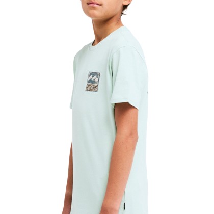 Billabong T-shirt Stamp Vintage Green