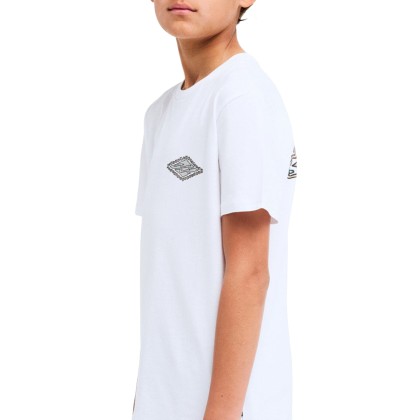 Billabong T-shirt Crayon Wave White