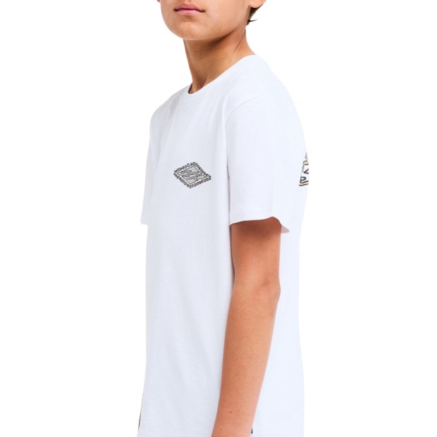 Billabong T-shirt Crayon Wave White