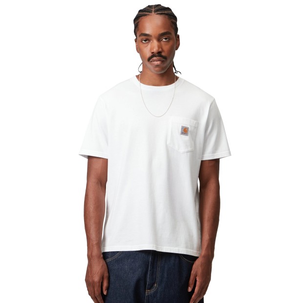 Carhartt Wip T-shirt Pocket White