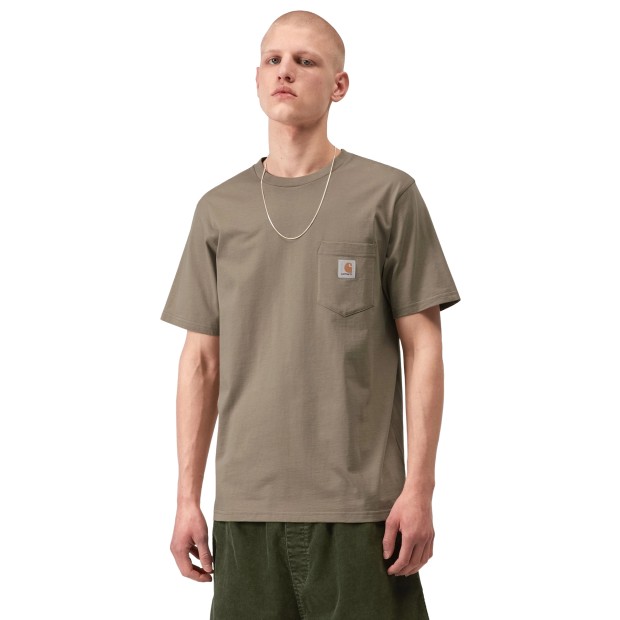 Carhartt Wip T-shirt Pocket Iroko