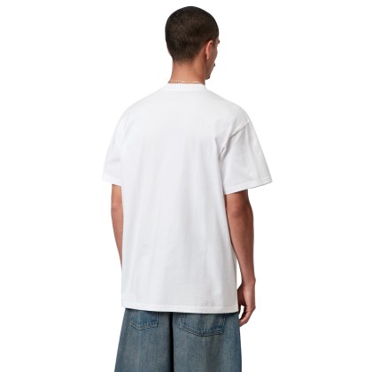 Carhartt Wip T-shirt Pocket Heart White Black