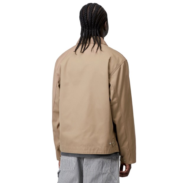 Carhartt Wip Casaco Module Script Leather / Black