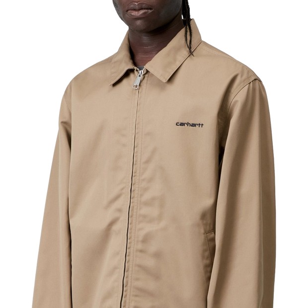 Carhartt Wip Casaco Module Script Leather / Black