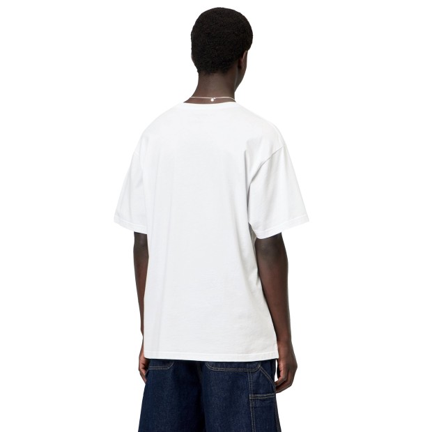 Carhartt Wip T-shirt Madison White  Black