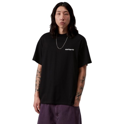 Carhartt Wip T-shirt Archive Lines Black