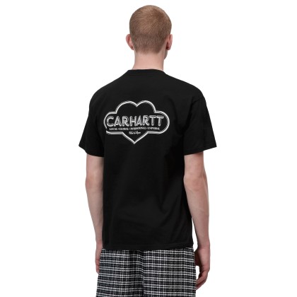 Carhartt Wip T-shirt Cloud Heart Black
