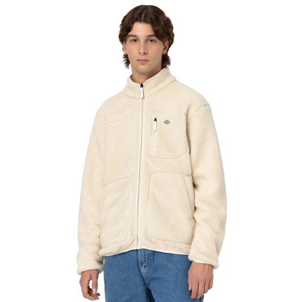 Dickies Casaco Mount Hope Fleece Whitecap Gray