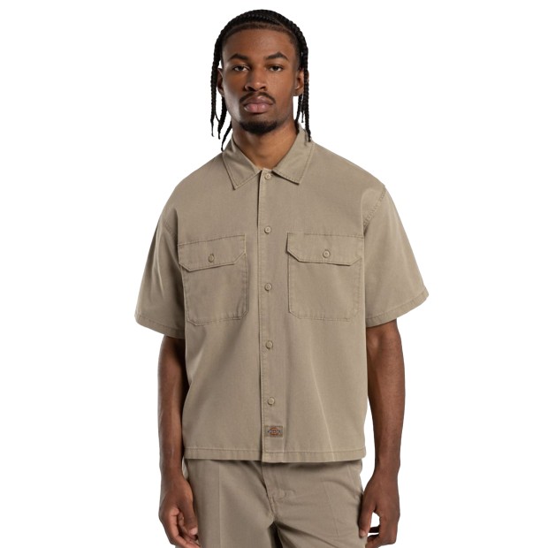 Dickies Camisa Unionville Gd Work Desert Sand