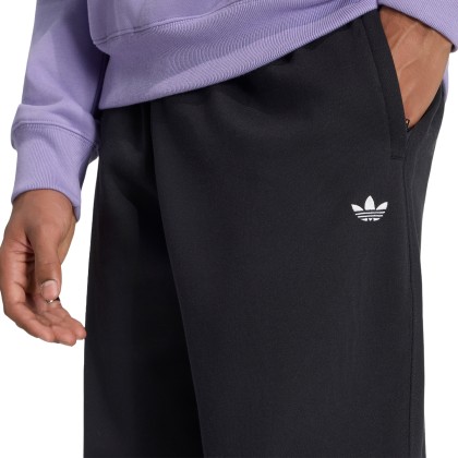 adidas Originals Calça Trefoil Essentials Loose Fleece Black adidas Originals Calça Trefoil Essentials Loose Fleece Black