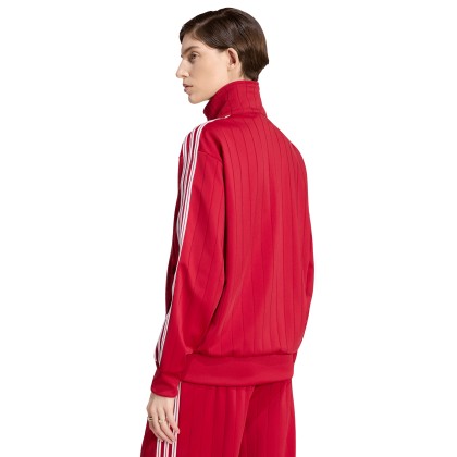 adidas Originals Casaco Pinstripe Firebird Loose Red / Team Victory Red