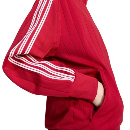 adidas Originals Casaco Pinstripe Firebird Loose Red / Team Victory Red