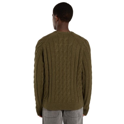 Dickies Camisola Vanleer Cable Military Green