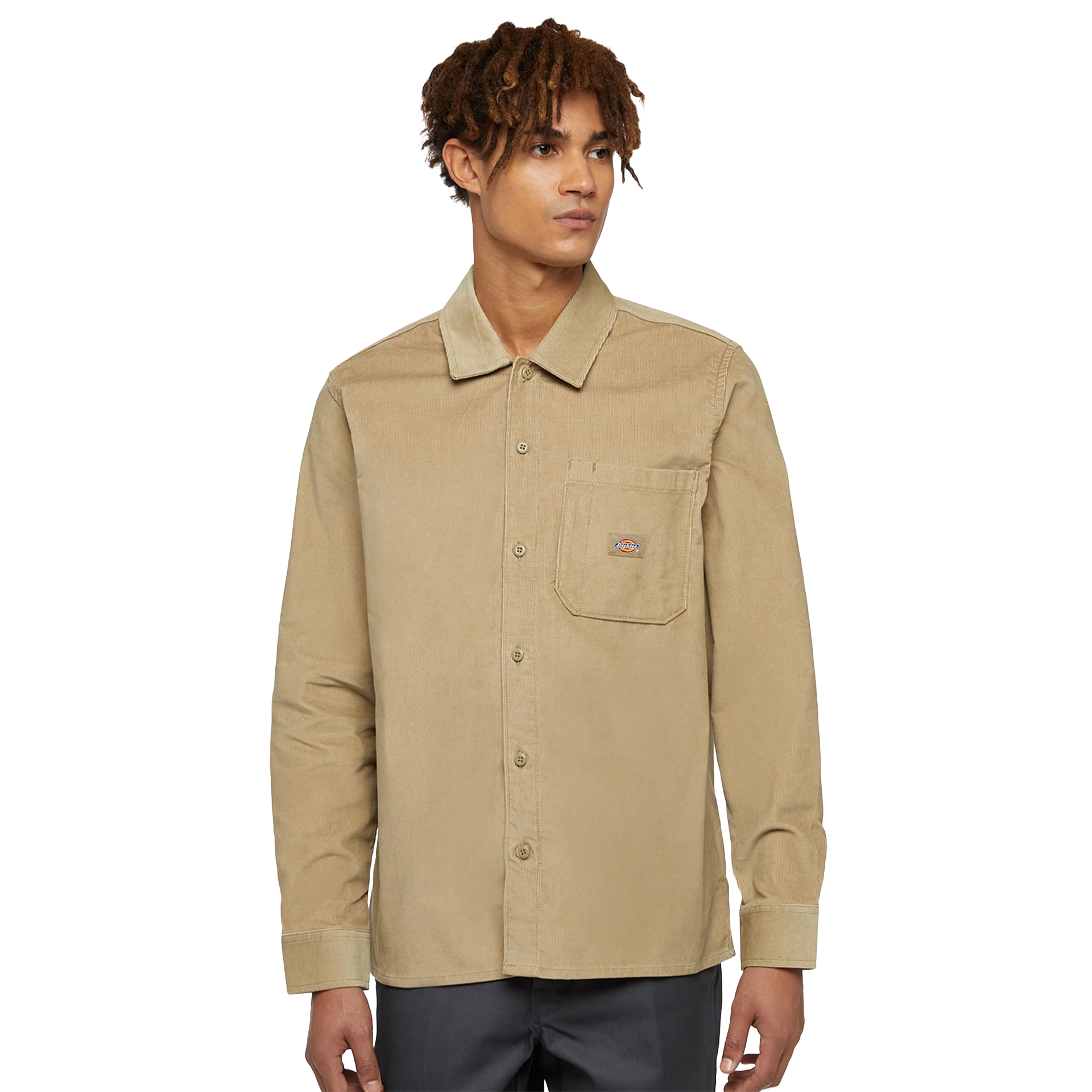 Dickies Camisa Corduroy Khaki