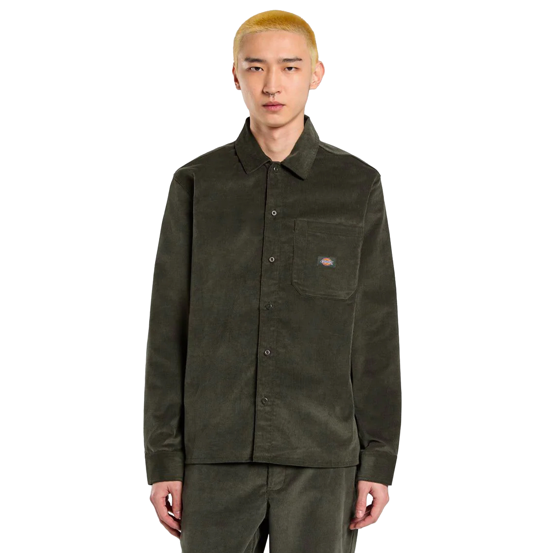 Dickies Camisa Corduroy Olive Green