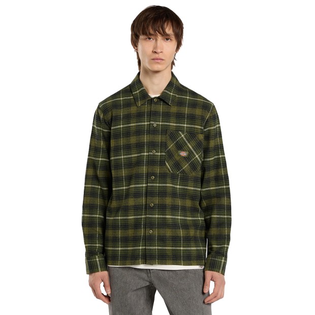 Dickies Camisa Forest Check Cypress