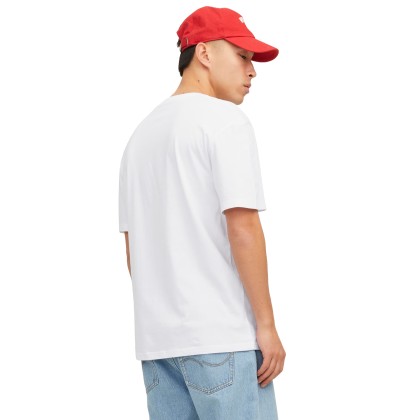 Jack & Jones T-shirt Star Jj White Jack & Jones T-shirt Star Jj White
