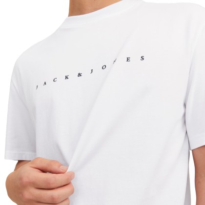 Jack & Jones T-shirt Star Jj White Jack & Jones T-shirt Star Jj White