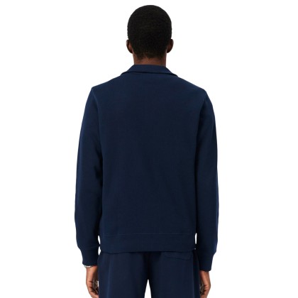 Lacoste Sweat Regular Fit Half-zip Navy Blue Lacoste Sweat Regular Fit Half-zip Navy Blue