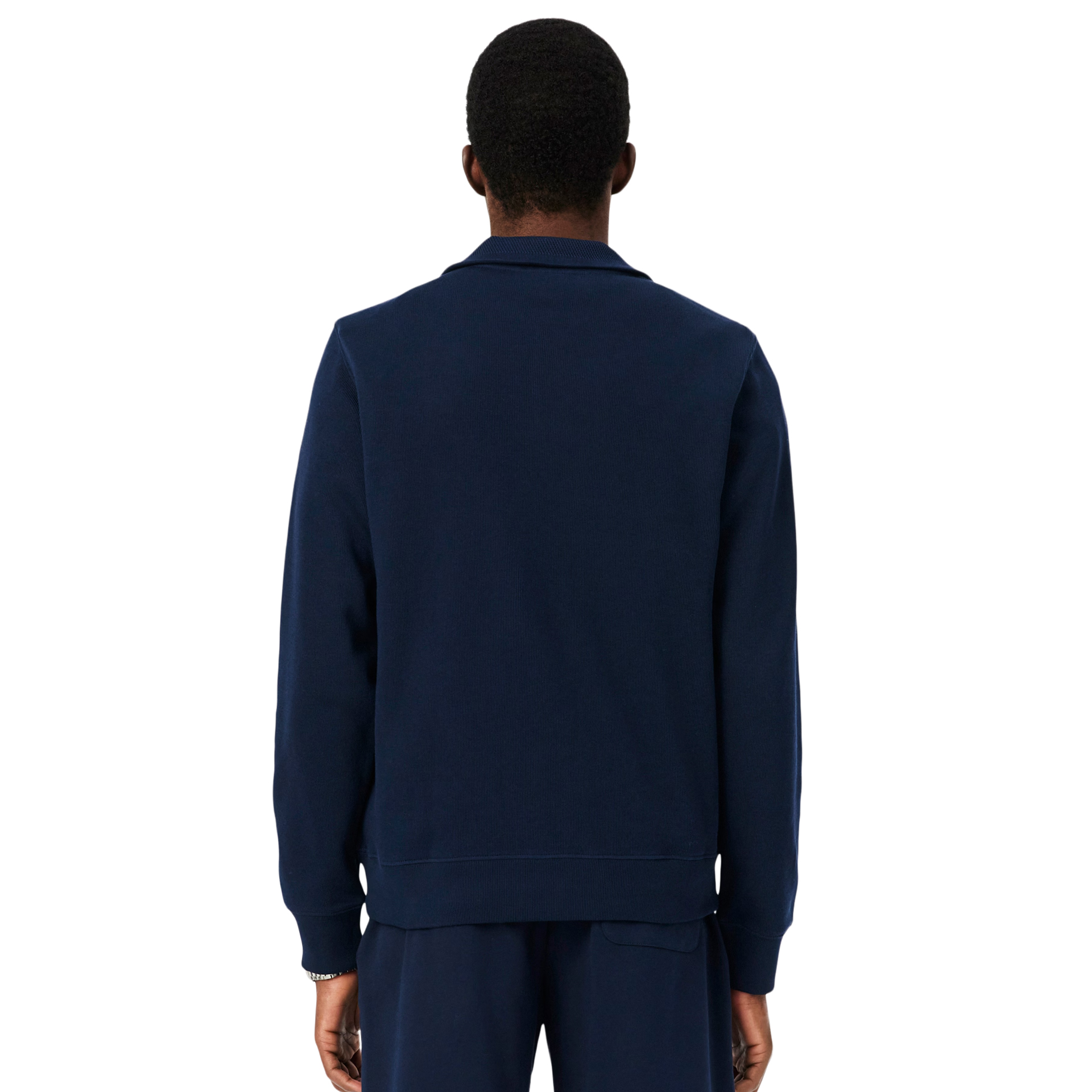 Lacoste Sweat Regular Fit Half-zip Navy Blue