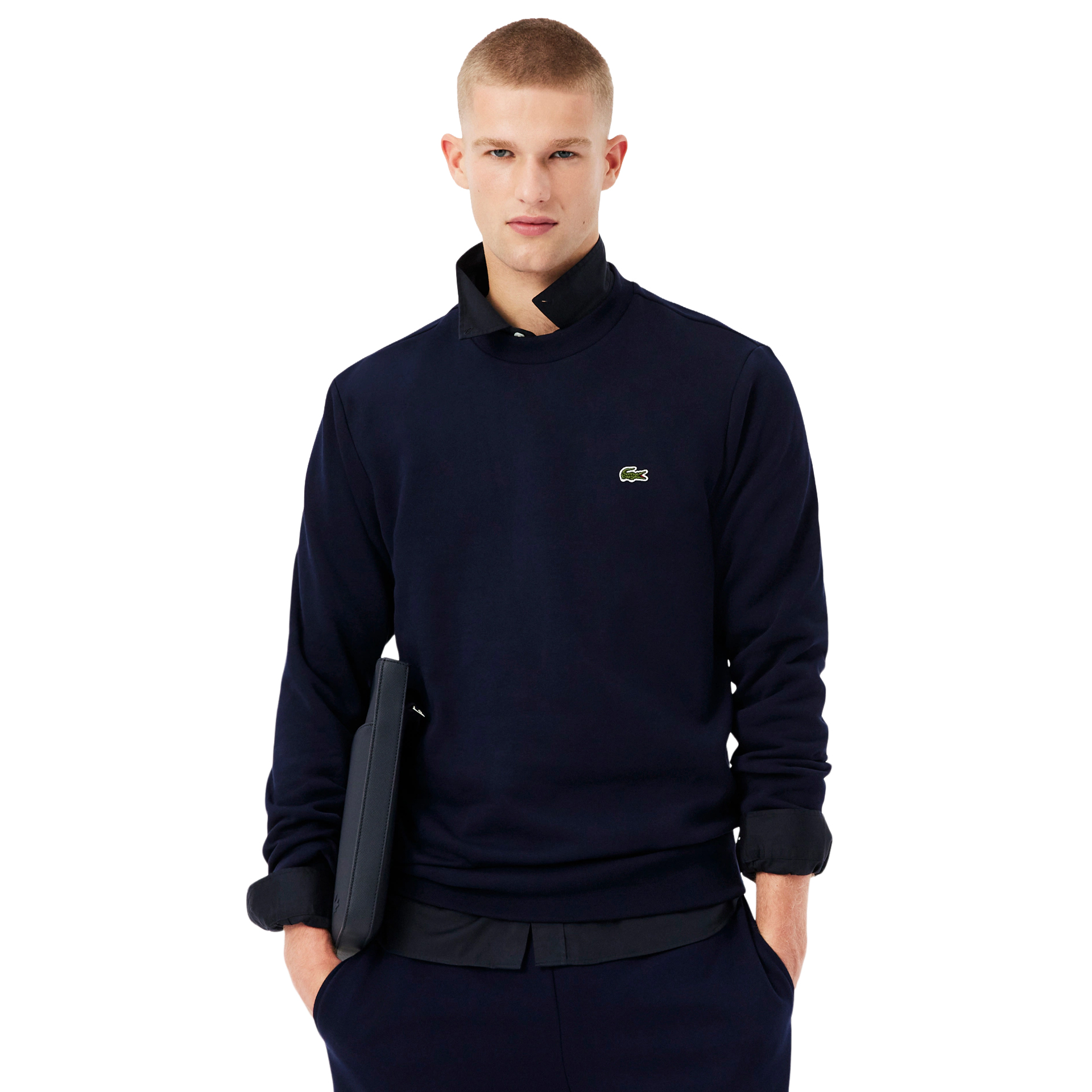 Lacoste Sweat Sh9608 Navy Blue