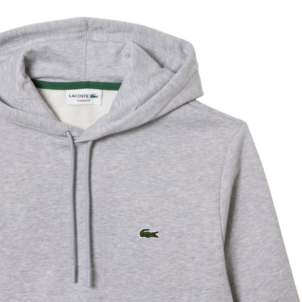 Lacoste Sweat Sh9623 Silver Chine