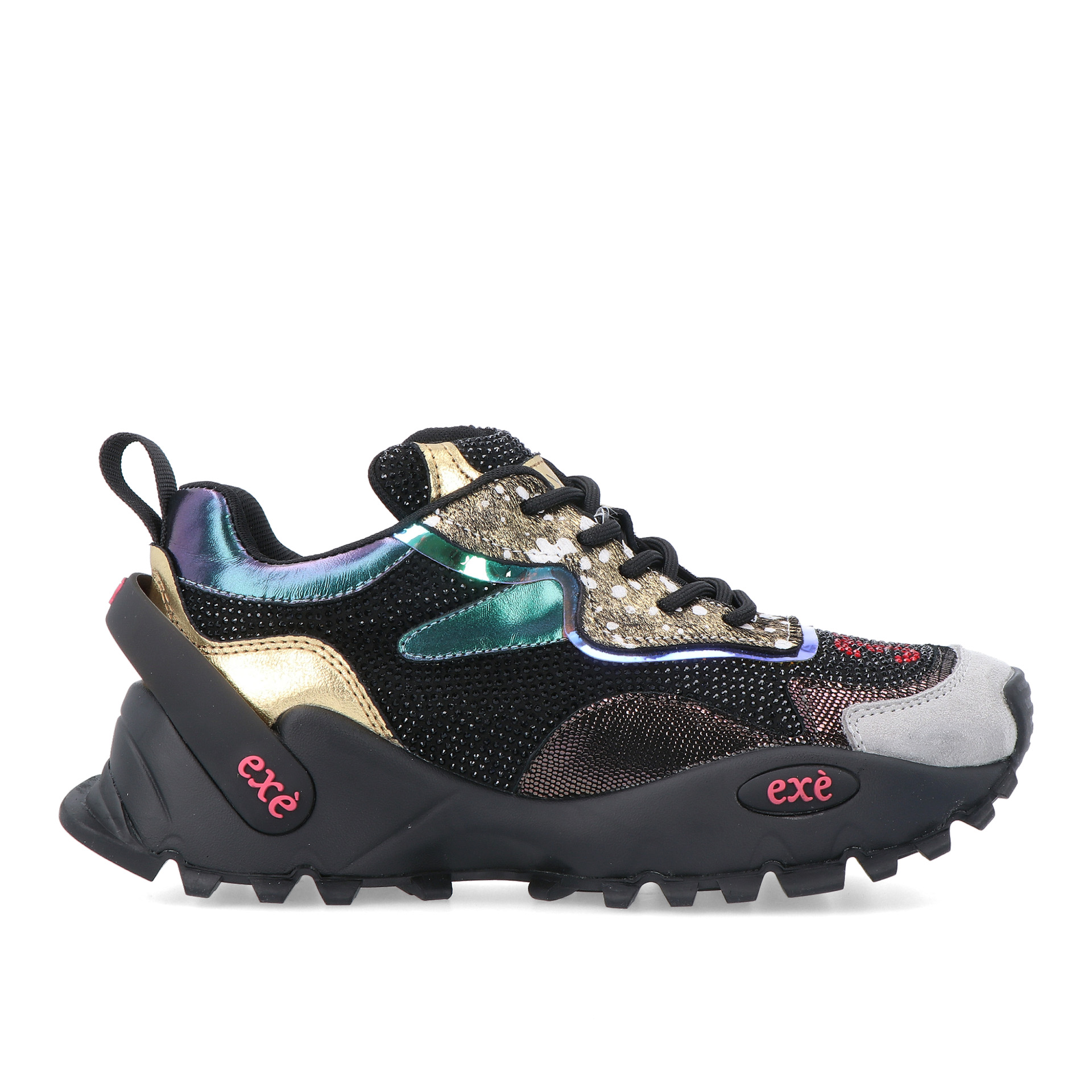 Exé 4032-1a Leather Black/gold