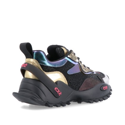 Exé 4032-1a Leather Black/gold Exé 4032-1a Leather Black/gold