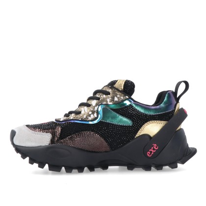 Exé 4032-1a Leather Black/gold Exé 4032-1a Leather Black/gold