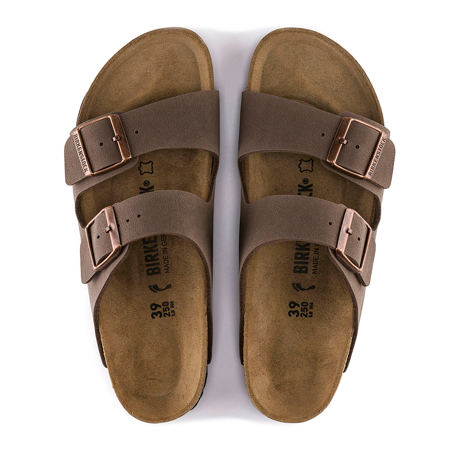 Birkenstock Arizona Birkibuc Narrow Mocha