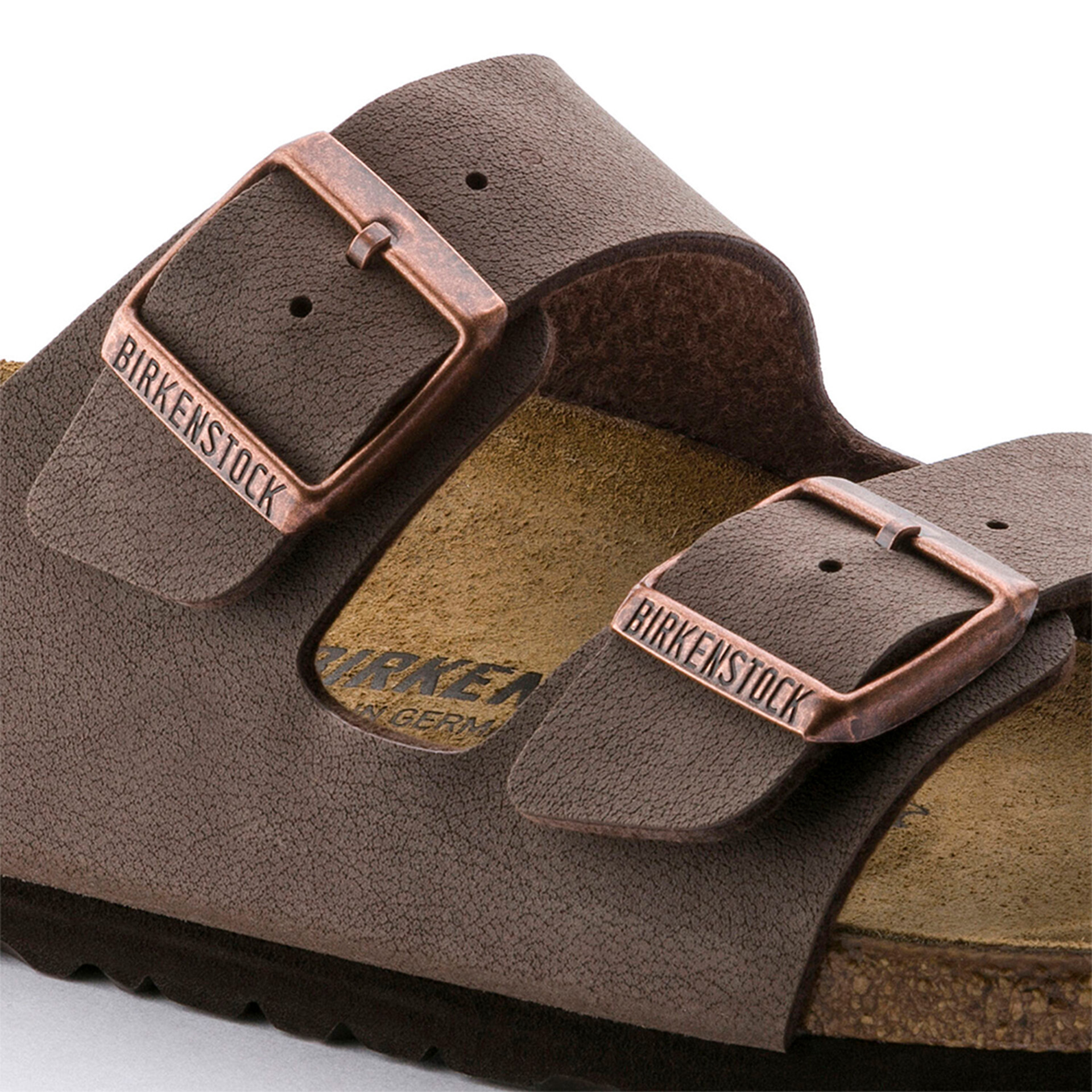Birkenstock Arizona Birkibuc Narrow Mocha