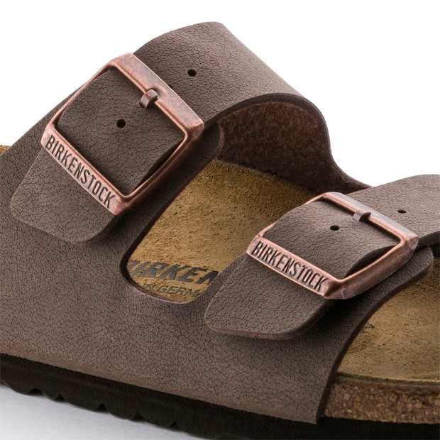 Birkenstock Arizona Birkibuc Narrow Mocha