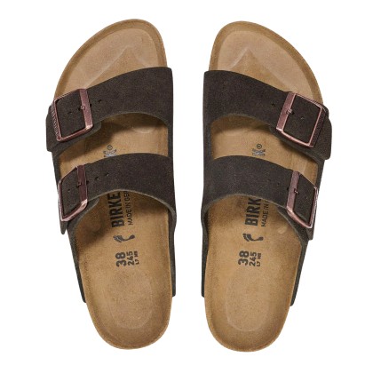 Birkenstock Arizona Suede Leather Mocha