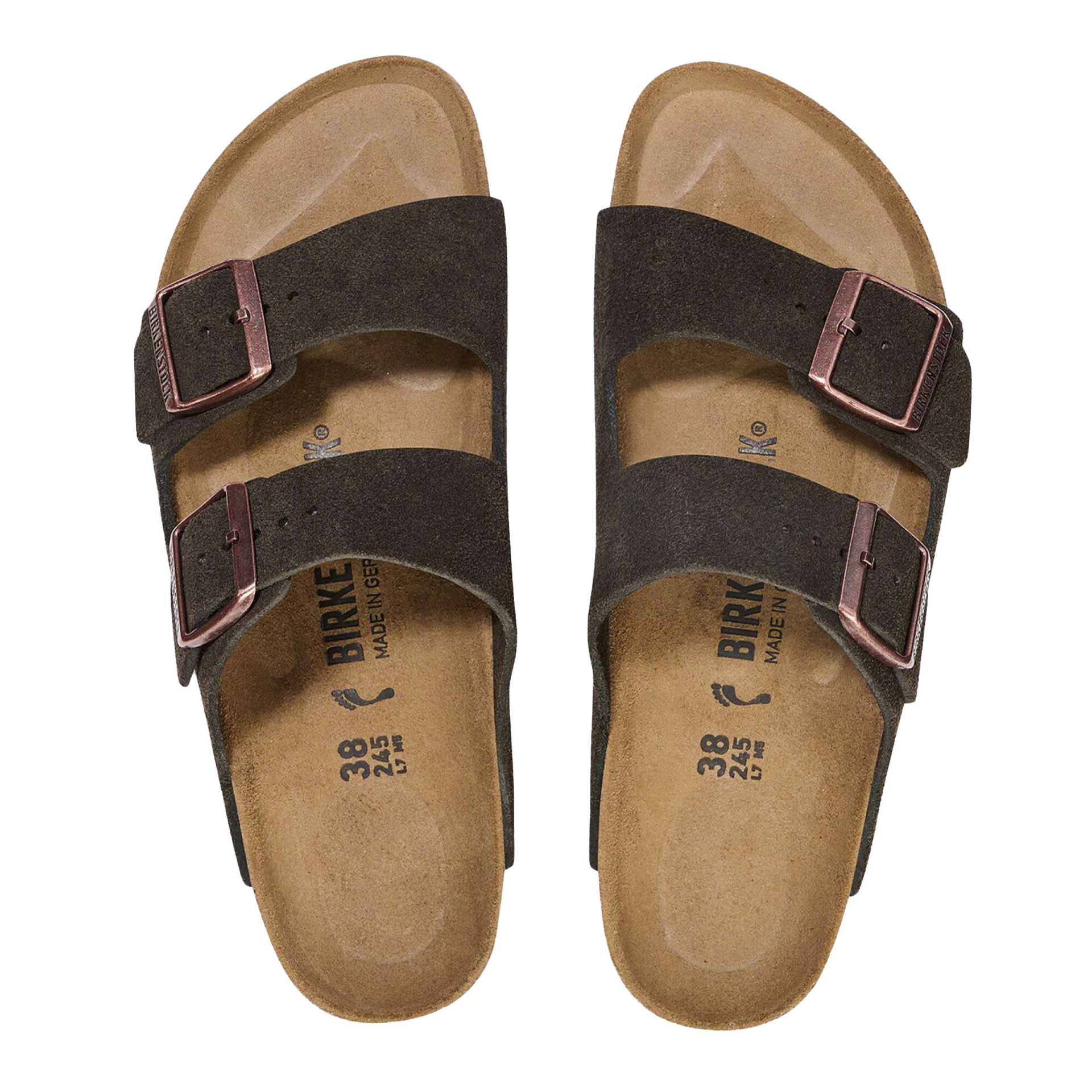Birkenstock Arizona Suede Leather Mocha