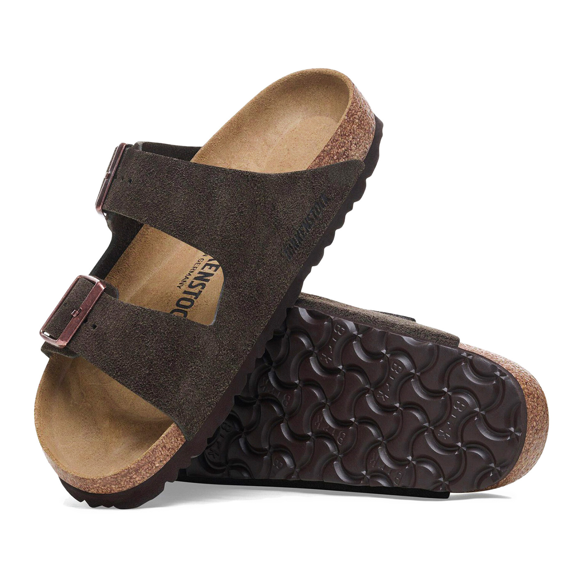 Birkenstock Arizona Suede Leather Mocha