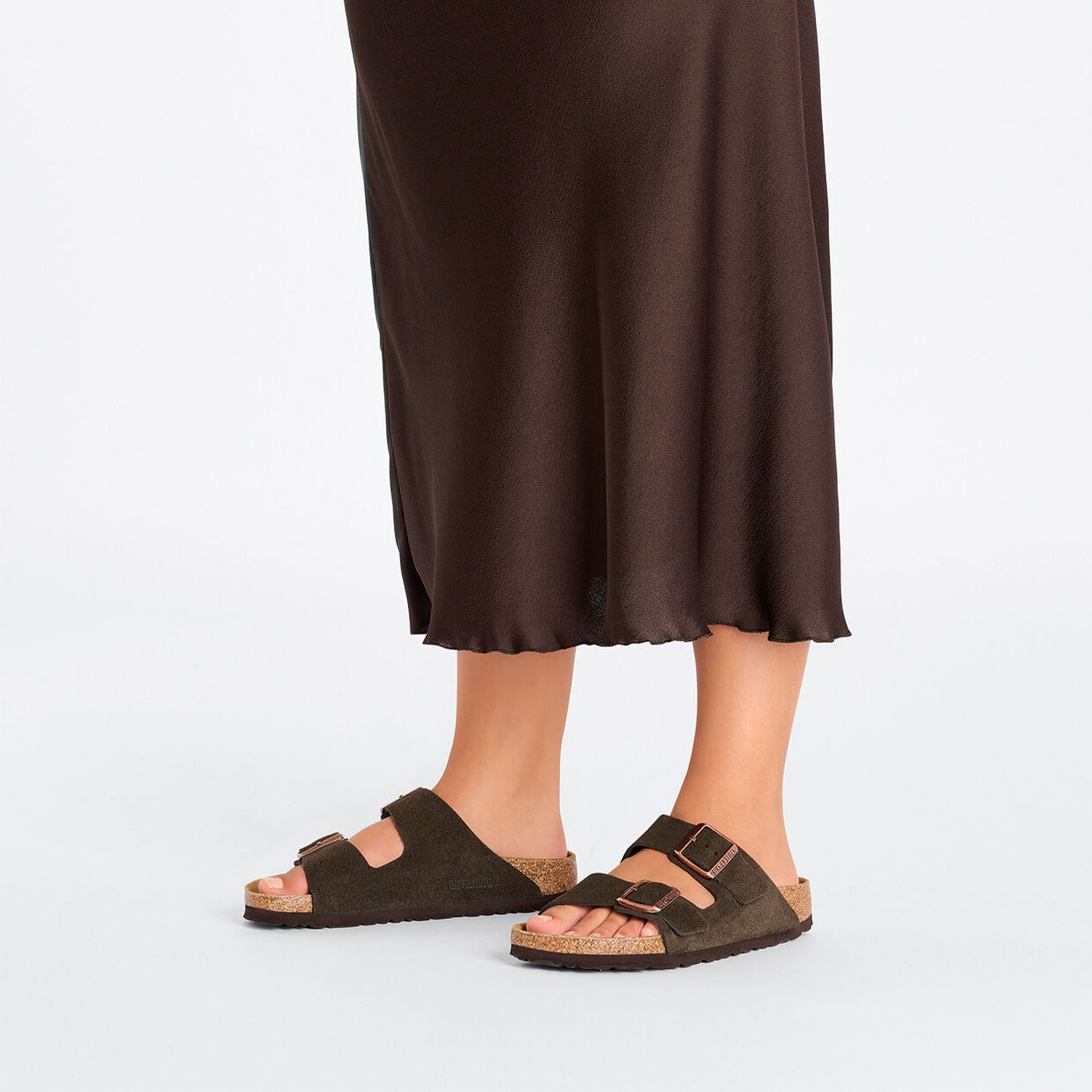 Birkenstock Arizona Suede Leather Mocha