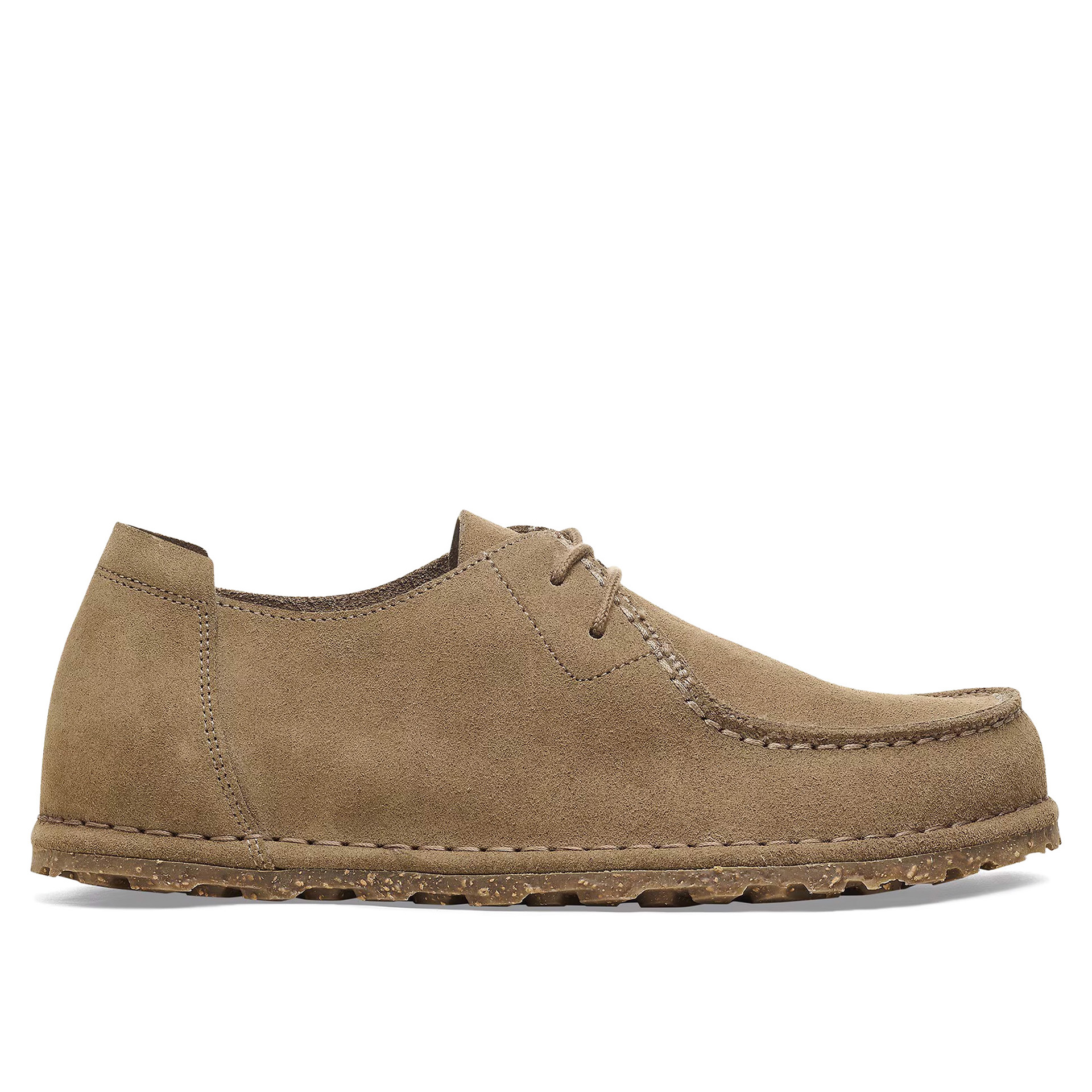 Birkenstock Utti Lace Suede Leather Gray Taupe