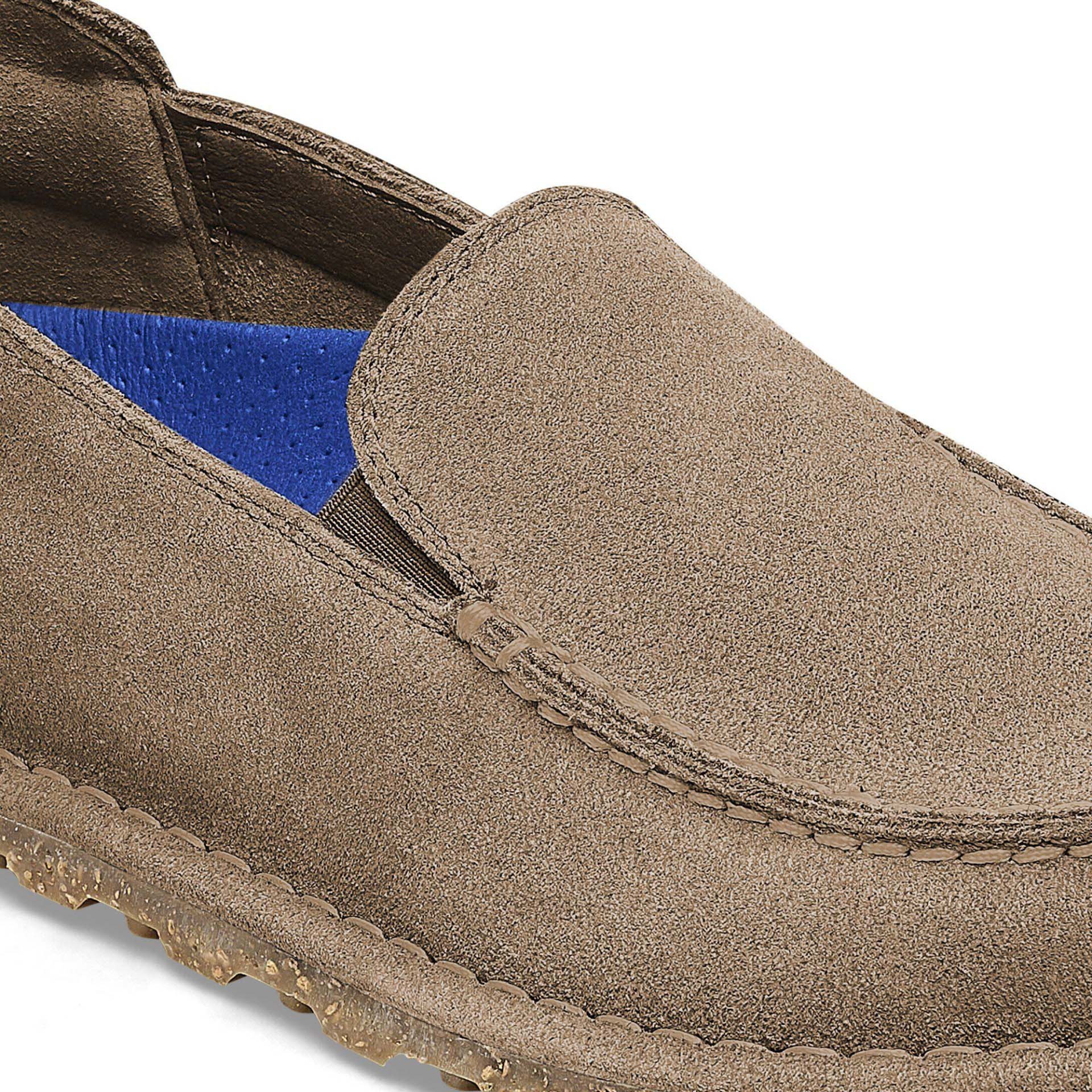 Birkenstock Utti Suede Leather Gray Taupe