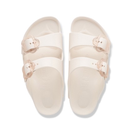 Birkenstock Arizona Flower Eva Narrow Eggshell