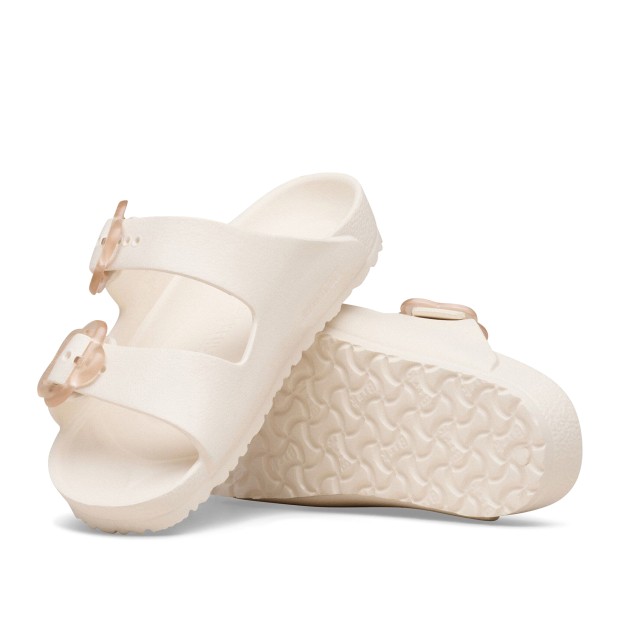 Birkenstock Arizona Flower Eva Narrow Eggshell