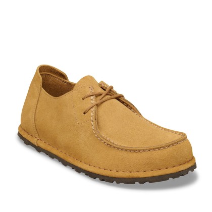 Birkenstock Utti Lace Suede Leather Cork Brown