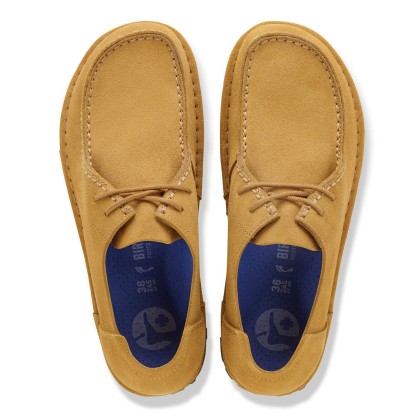 Birkenstock Utti Lace Suede Leather Cork Brown