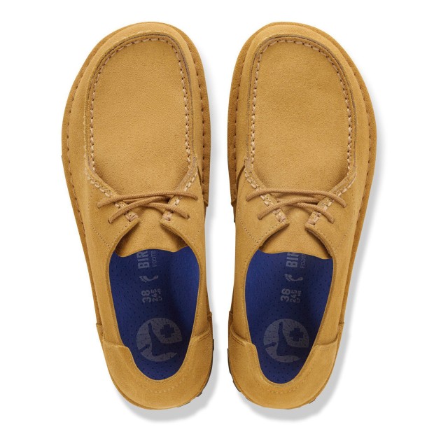 Birkenstock Utti Lace Suede Leather Cork Brown