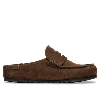 Birkenstock Naples Wrapped Suede Leather Narrow Carafe