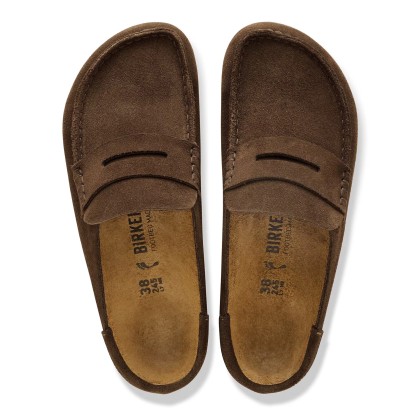 Birkenstock Naples Wrapped Suede Leather Narrow Carafe